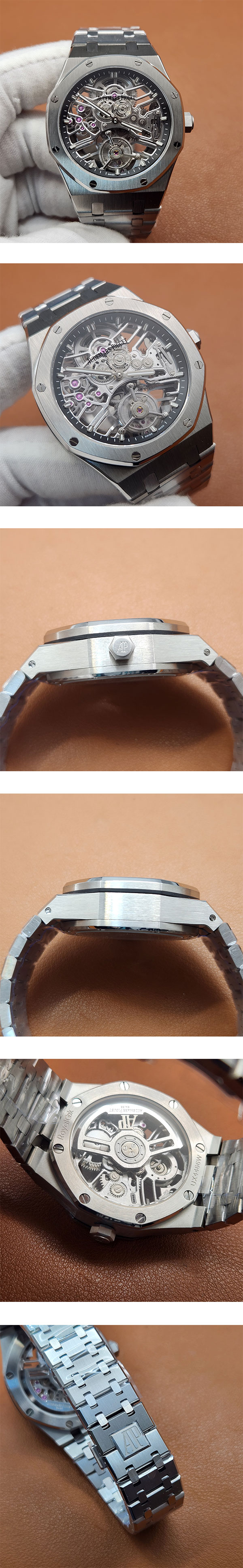 【APP工場 】スーパーコピー時計 オーデマピゲ ロイヤル オーク フライング トゥールビヨン 26735ST.OO.1320ST.02  